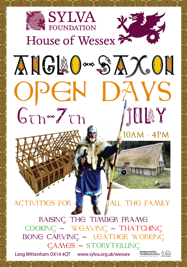 July House of Wessex open weekend poster